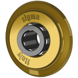 Sigma Spare Wheel with axel ART14NT