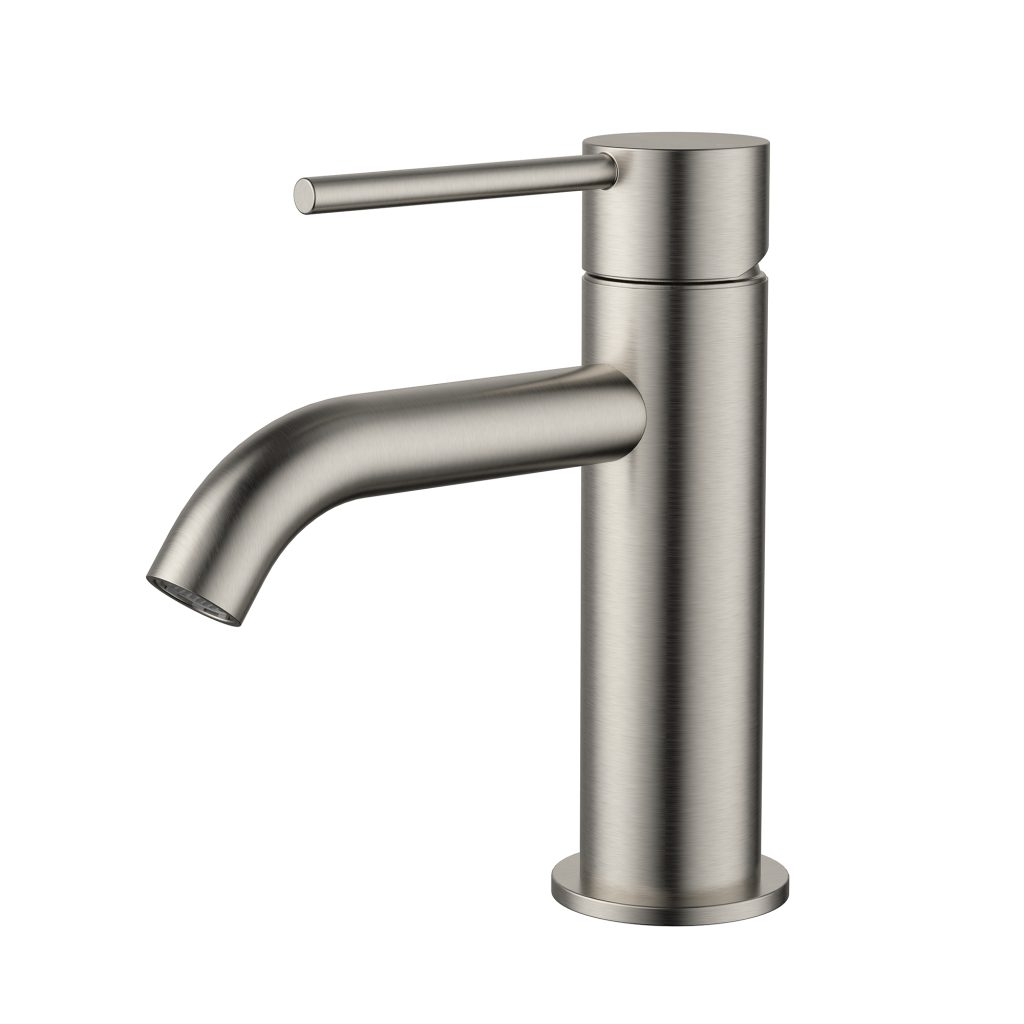 Star Mini Basin Mixer Curved Spout - Image 8