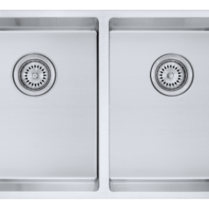 Double Bowl Stainless Steel Sink 75L