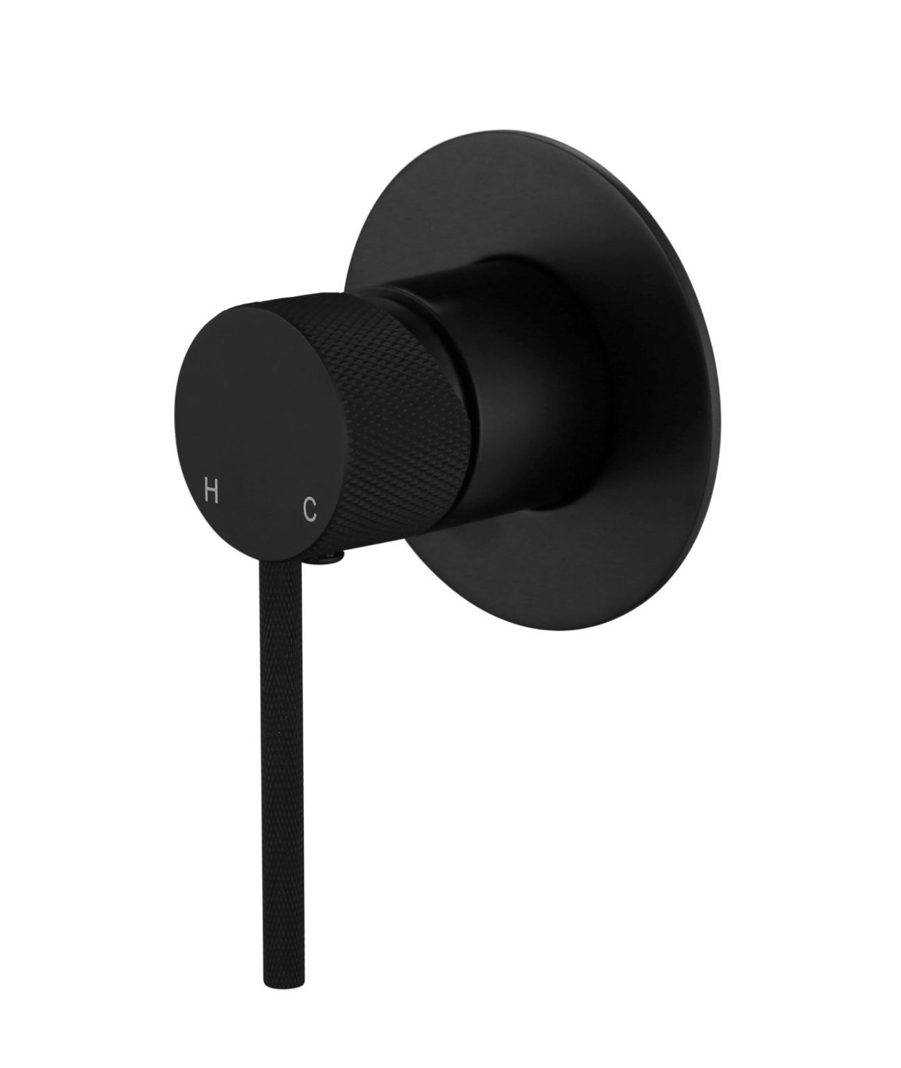 Star Mini Shower Mixer With Knurled Handle - Image 2
