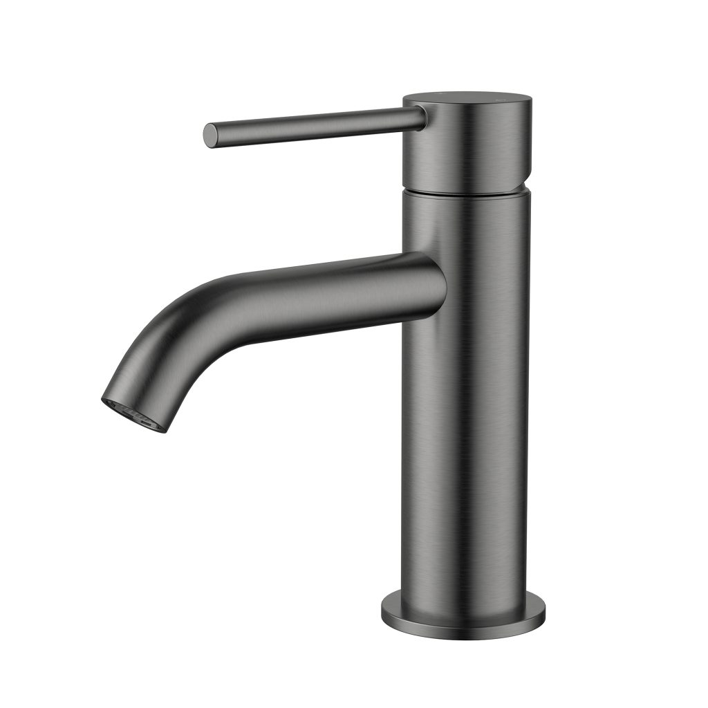 Star Mini Basin Mixer Curved Spout - Image 4