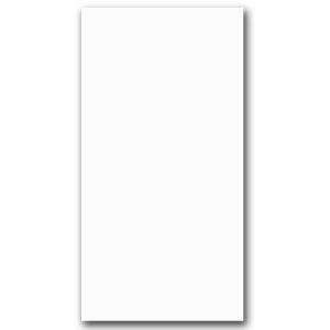 WHITE GLOSS RECTIFIED WALL 300X600X9.5MM