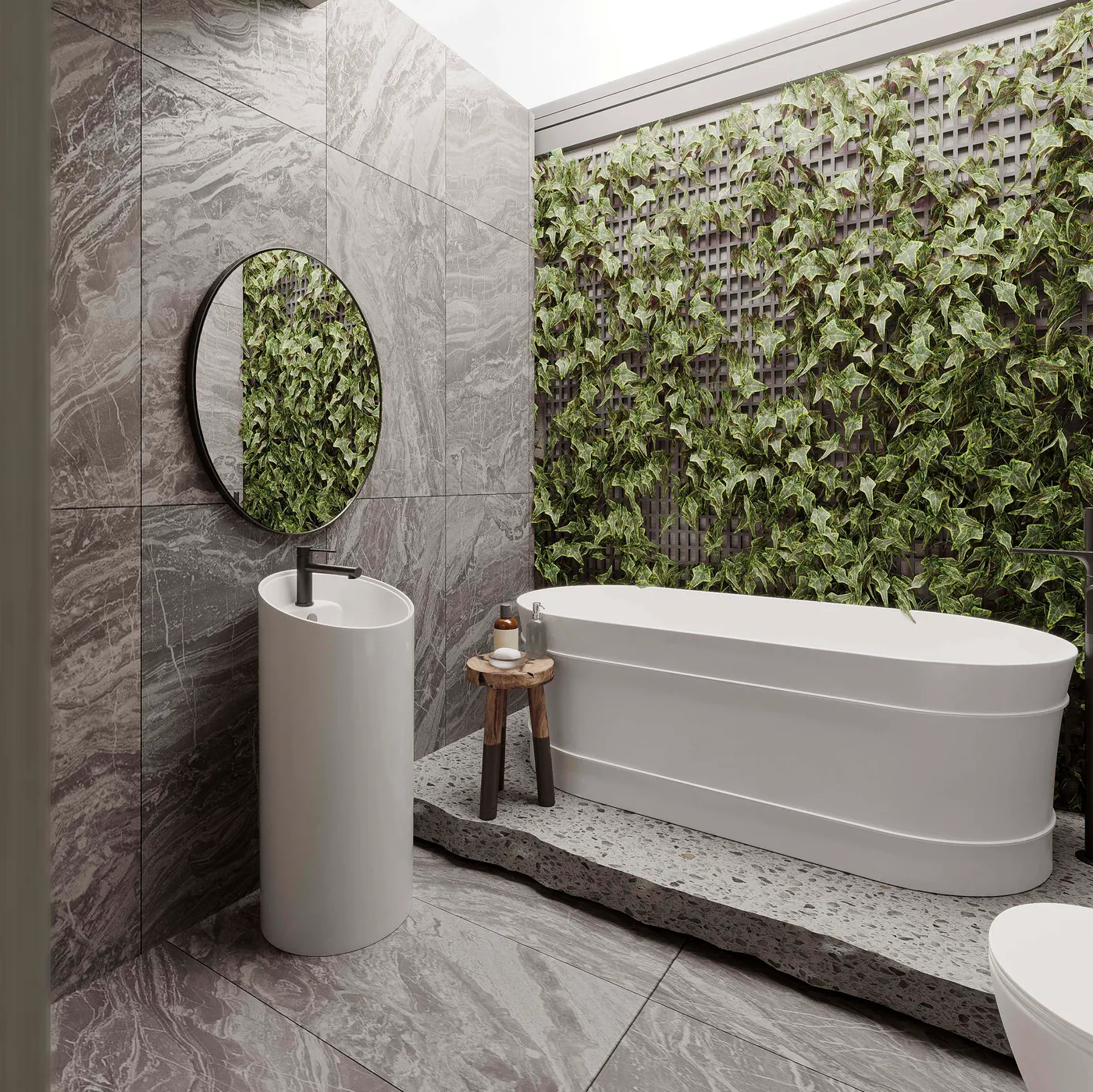 Attica Bondi 1500 Gloss White Bath - Image 2