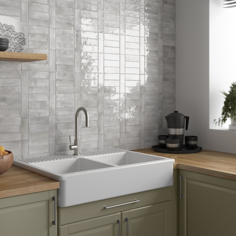 COCO AMBER GREY GLOSS SUBWAY 50X150MM 27990 - Image 2