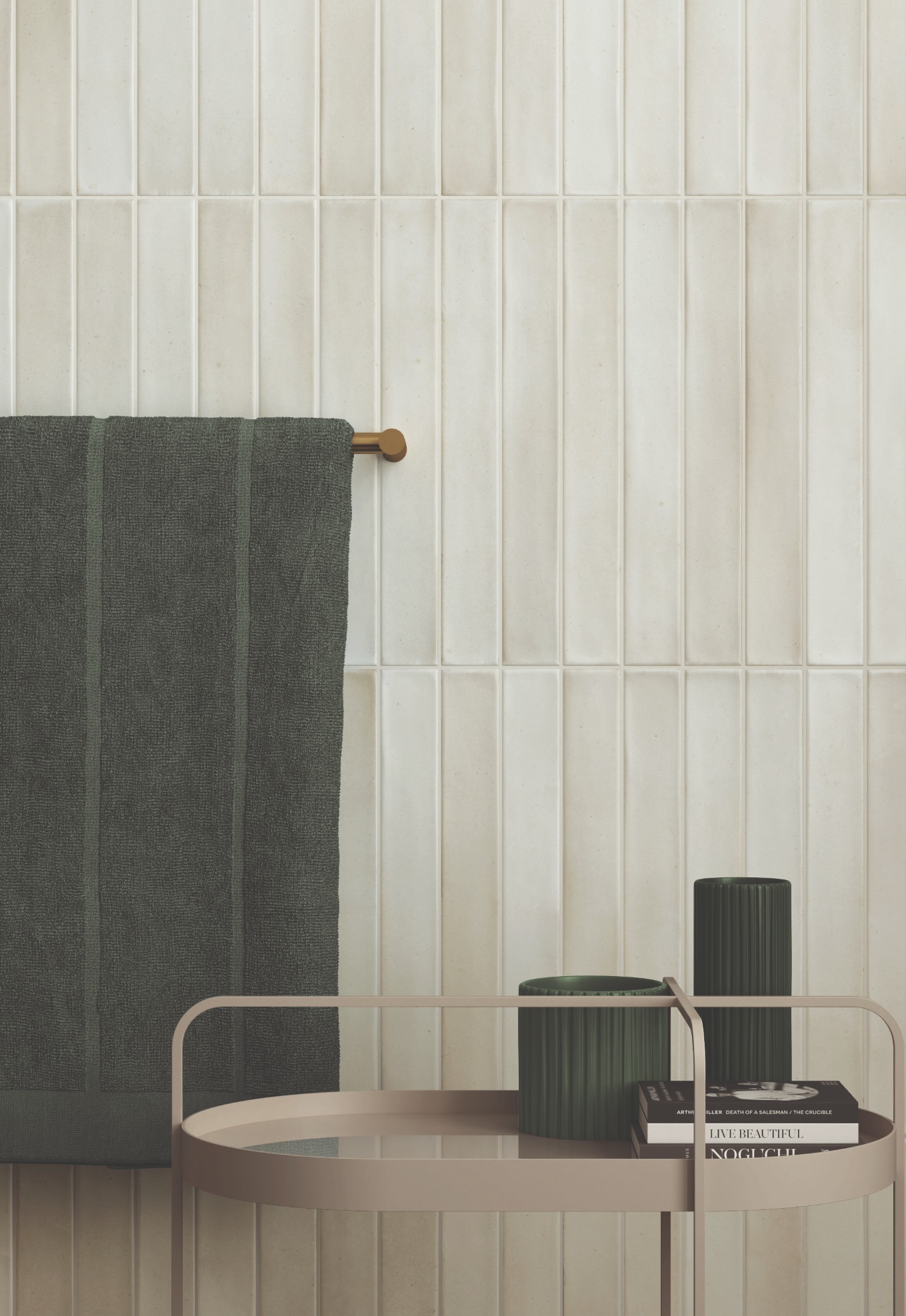 MASSIMO ALMOND SATIN SUBWAY 50X400MM 31571 - Image 3