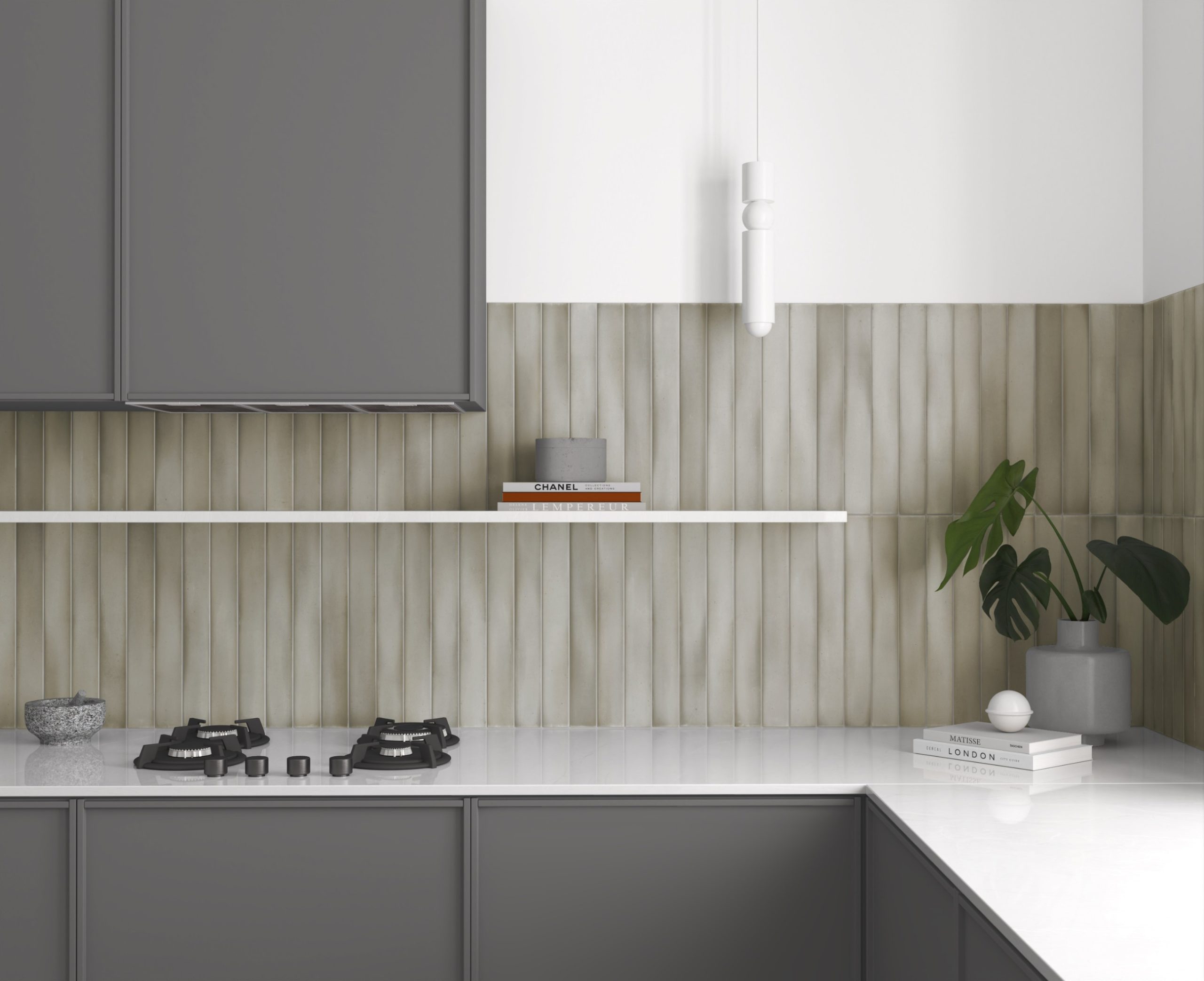 MASSIMO SKYLON GREY SATIN SUBWAY 50X400MM 31574 - Image 2