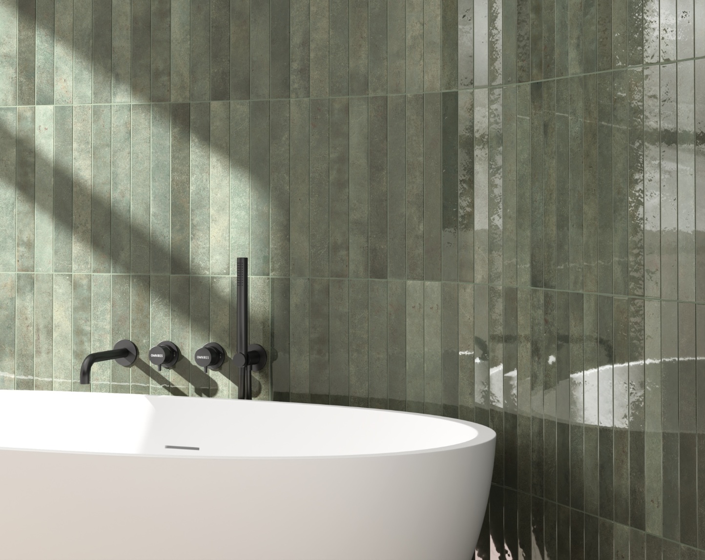 VERTICALE OAKMOSS GLOSS 50X400MM 31928 - Image 2