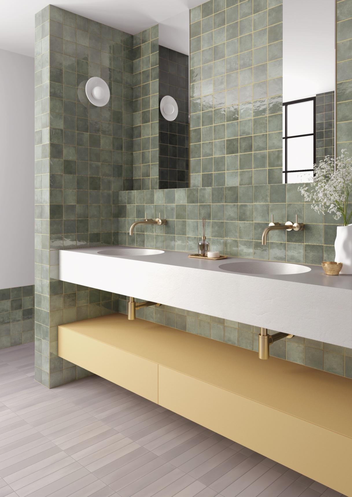 VERTICALE OAKMOSS GLOSS 100X100MM 31869 - Image 2