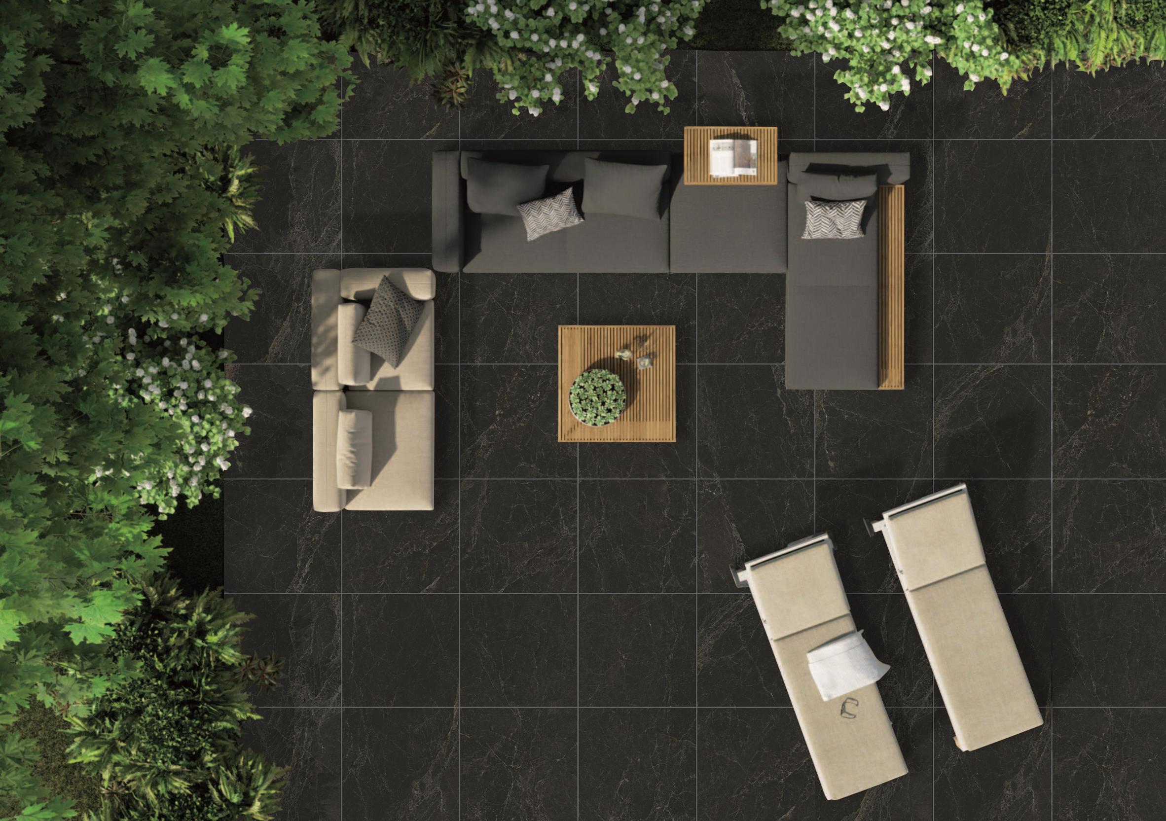 PIETRA BLACK MATT PT04 600X600X10MM - Image 3