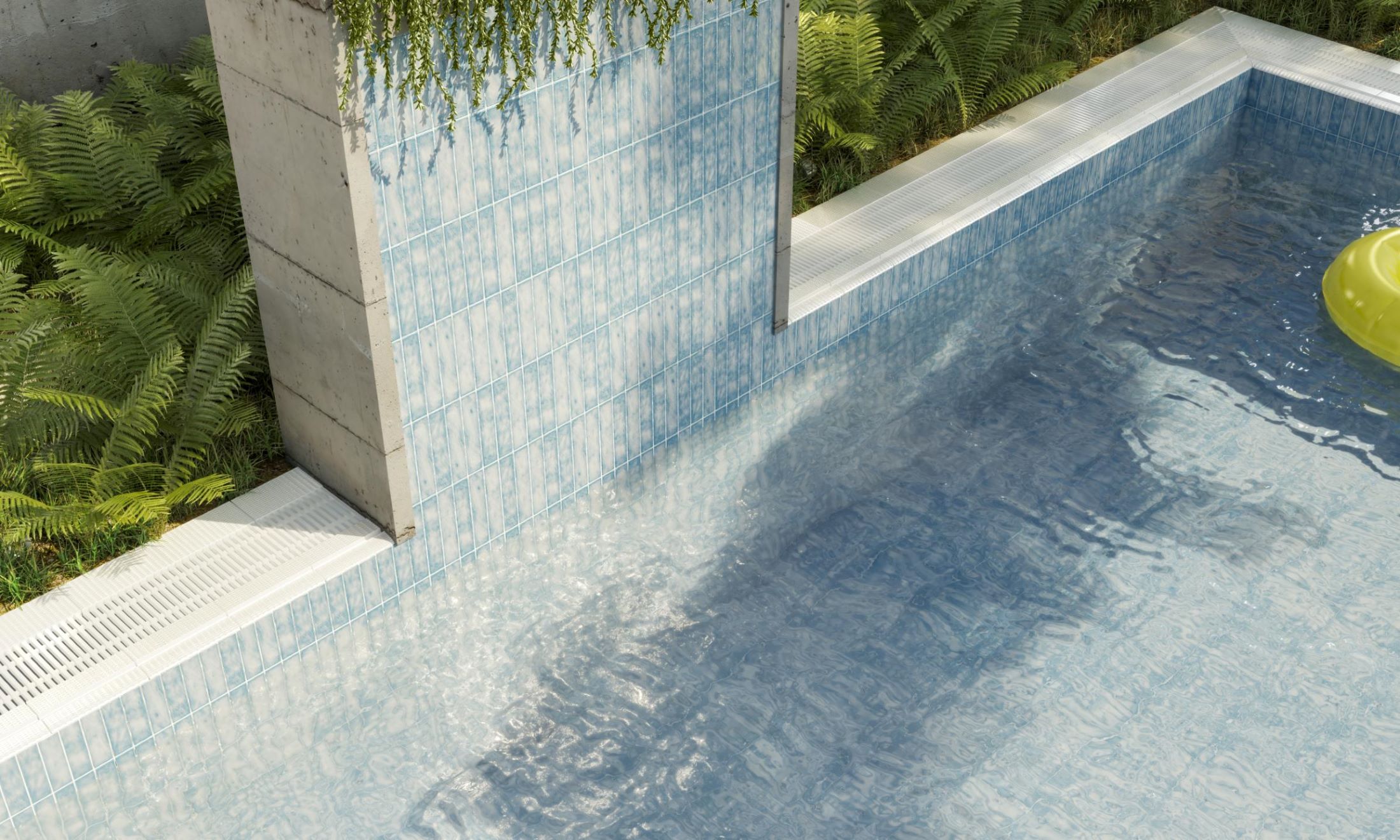 AURISTELLA AZUL GLOSS SUBWAY 50X250MM - Image 2